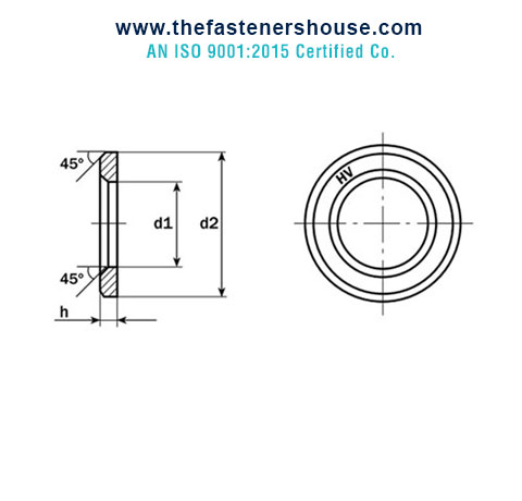 DIN 6916 High Strength Structural Washer manufacturers exporters wholesale suppliers in India Ludhiana